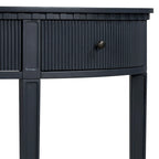 U-Style Distinctive Features of Pine Veneer Console Table