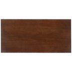 Walnut / Oak White A-Frame Writing Desk, 1-Person