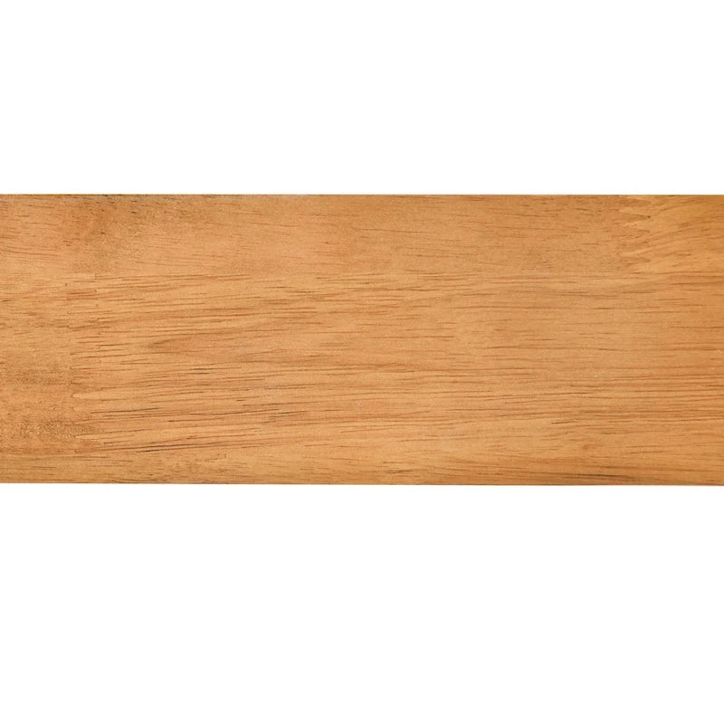 Oak Queen Platform Bed with Headboard, Solid Wood, For 2