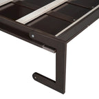 Espresso Queen Size Multi-function Murphy Bed with Cushion
