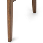 Walnut / Natural Oak Mid-Century Dining Set, Upholstered Chairs, Seats 6