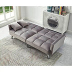Comfortable Velvet Sleeper Sofa Bed by Legend Furniture