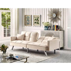 Comfortable Velvet Sleeper Sofa Bed by Legend Furniture