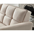 Comfortable Velvet Sleeper Sofa Bed by Legend Furniture