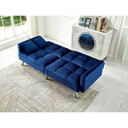 Comfortable Velvet Sleeper Sofa Bed by Legend Furniture