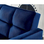Comfortable Velvet Sleeper Sofa Bed by Legend Furniture