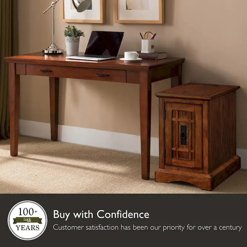 Leick Home Mission Cabinet End Table