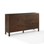 Dark Brown Herringbone 2-Door Sideboard (Fits up to 65" TV)