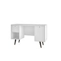 Edgar 1-Drawer Wood Mid Century Office Desk