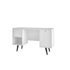 Edgar 1-Drawer Wood Mid Century Office Desk
