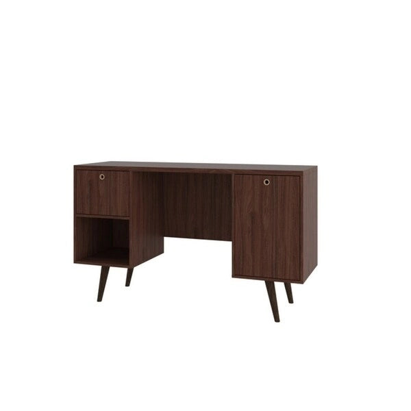 Edgar 1-Drawer Wood Mid Century Office Desk