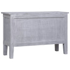 vidaXL Sideboard with 2 Drawers 35.4x11.8x23.6 Solid Mahogany Wood