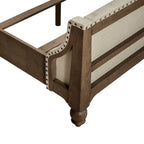 Americana Farmhouse Shelter Bed, Dresser and Mirror Bedroom Set