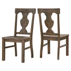 Rowyn Wood Dining Fiddle Back Dining Chairs (Set of 2) by iNSPIRE Q Artisan