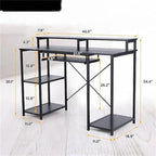 Black Computer Desk